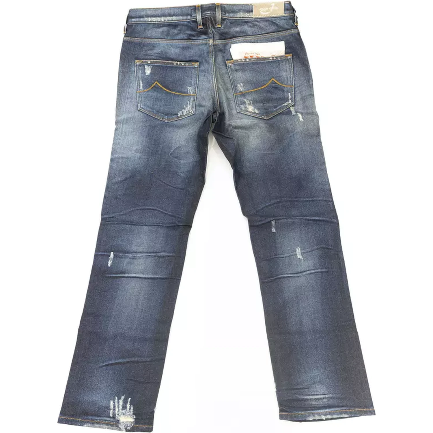 Blue Cotton Jeans & Pant
