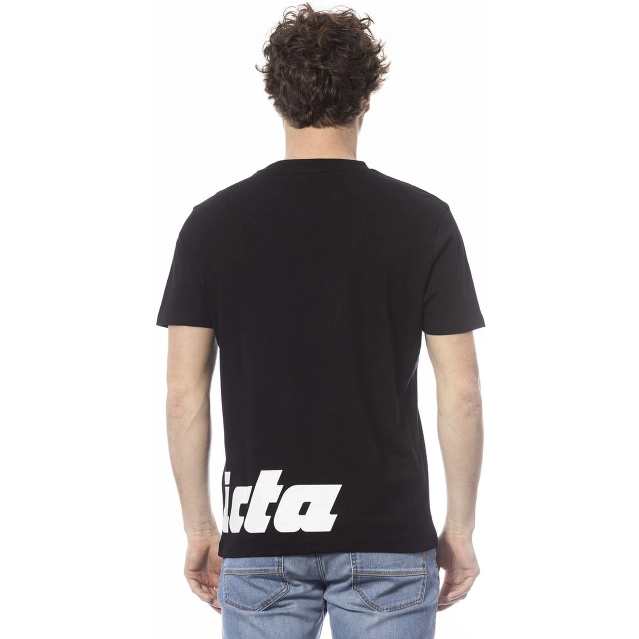 Black Cotton T-Shirt