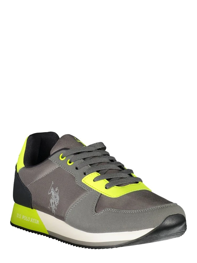 Gray Polyester Sneaker alternative