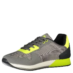 Gray Polyester Sneaker