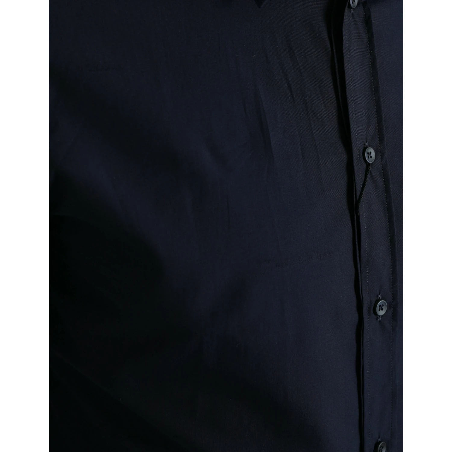 Navy Blue Slim Fit Formal GOLD Dress Shirt