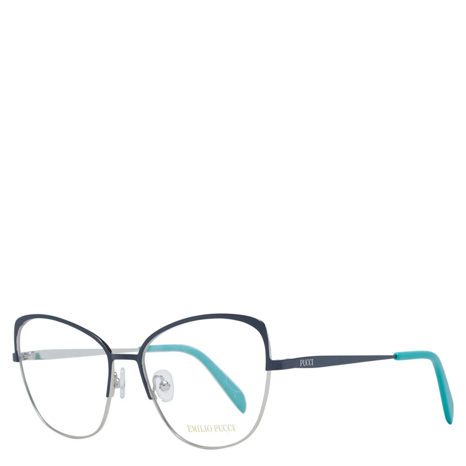 Blue Metal Glasses (Frames)