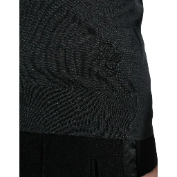 Dark Gray Crew Neck Short Sleeves T-shirt