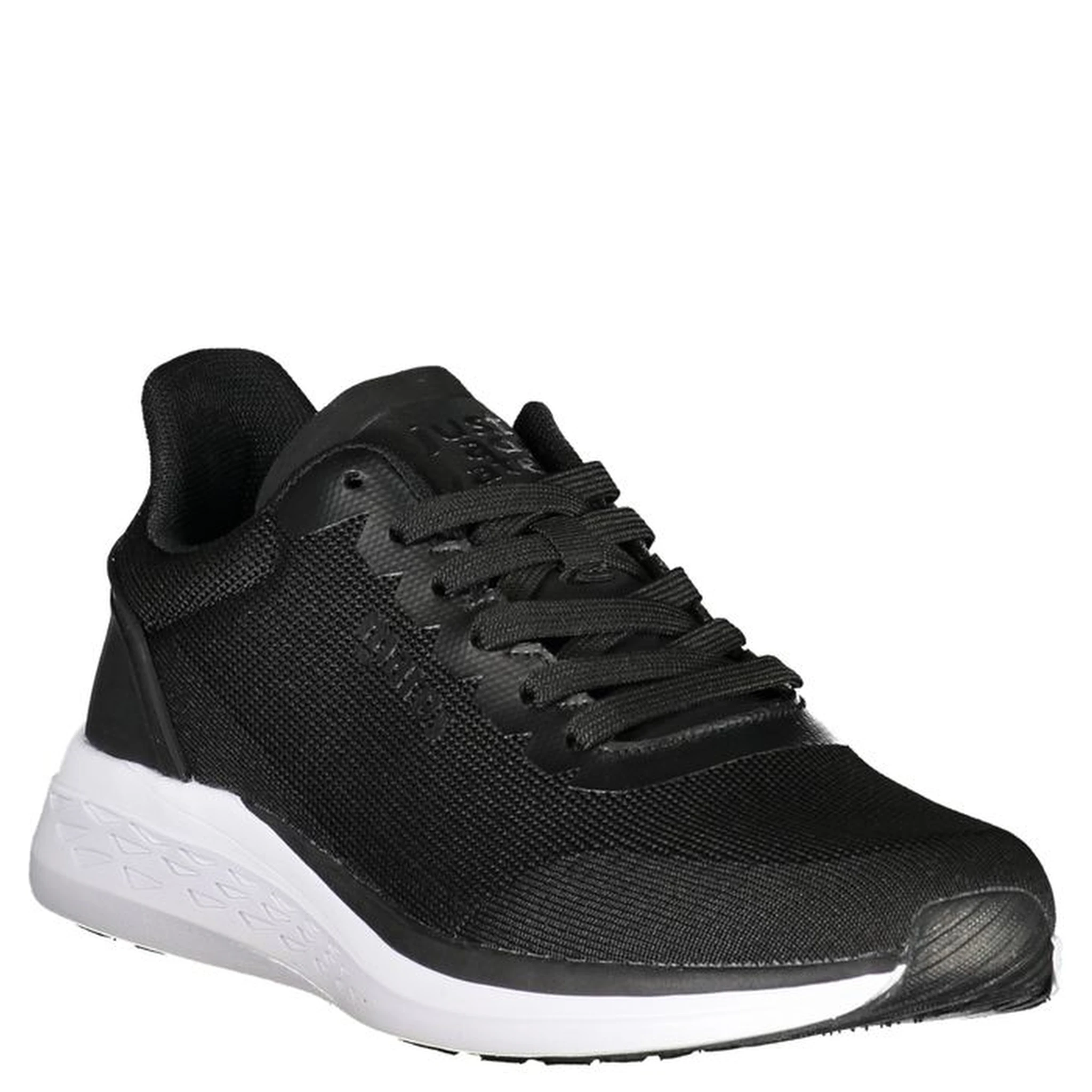 Blue Polyester Men's Sneaker