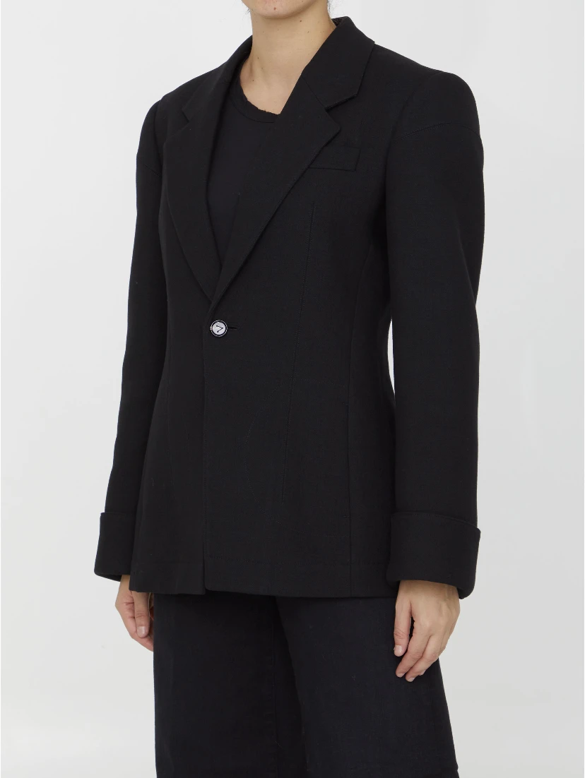 Structured cotton jacket