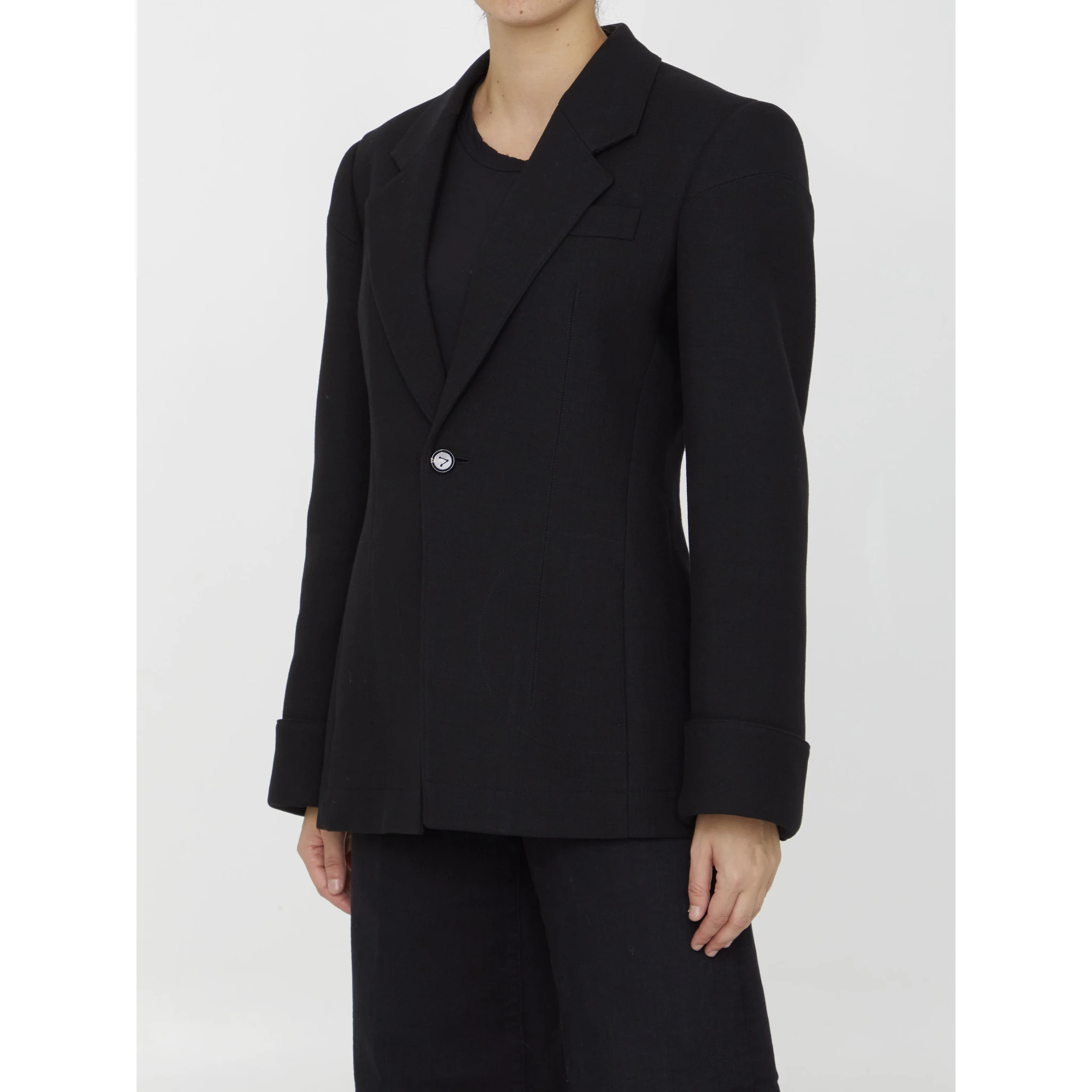 Structured cotton jacket