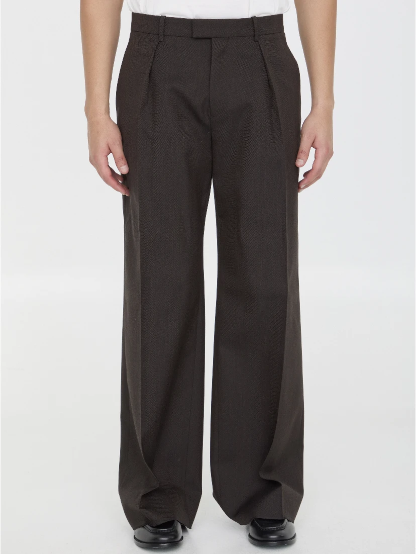 Wool trousers
