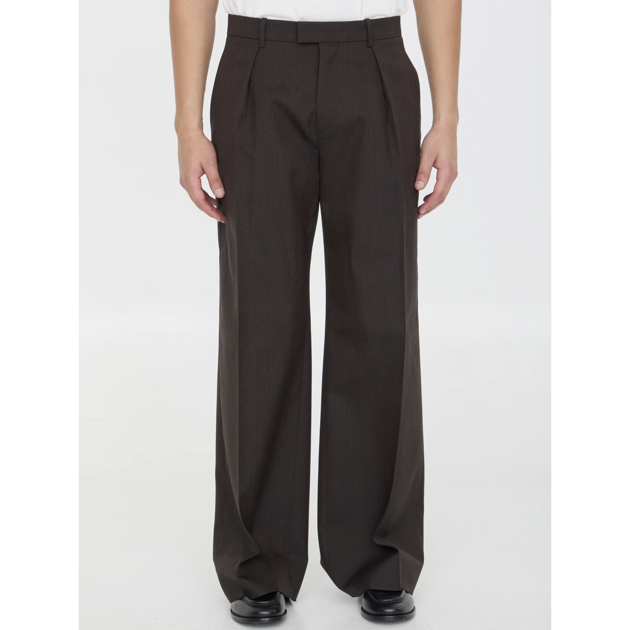 Wool trousers