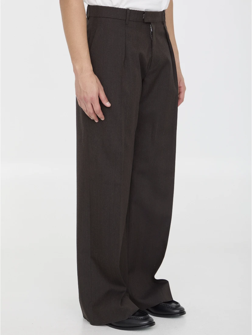 Wool trousers
