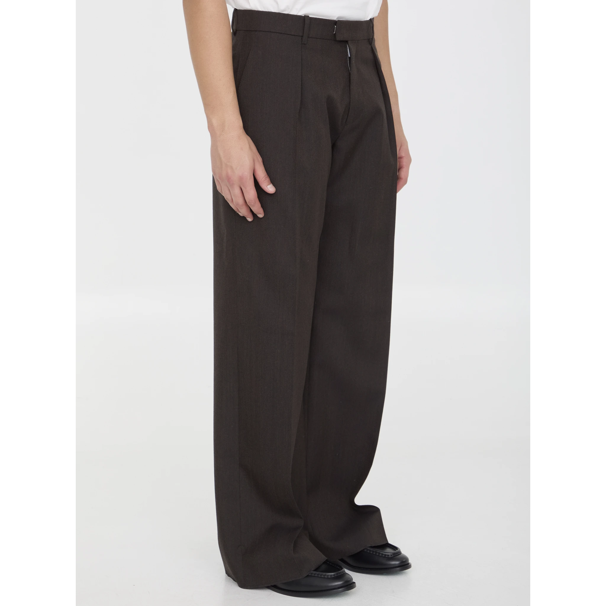 Wool trousers