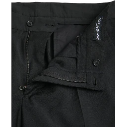 Black Wool SlimFit Dress Formal Pants