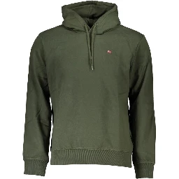 Green Cotton Sweatshirt