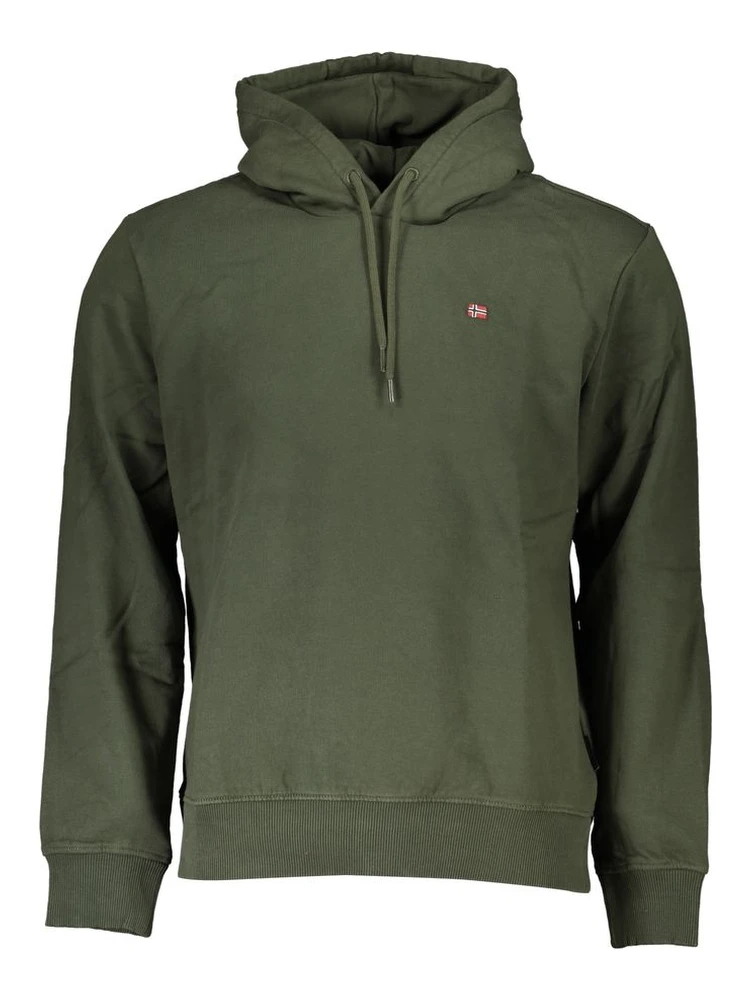 Green Cotton Sweatshirt