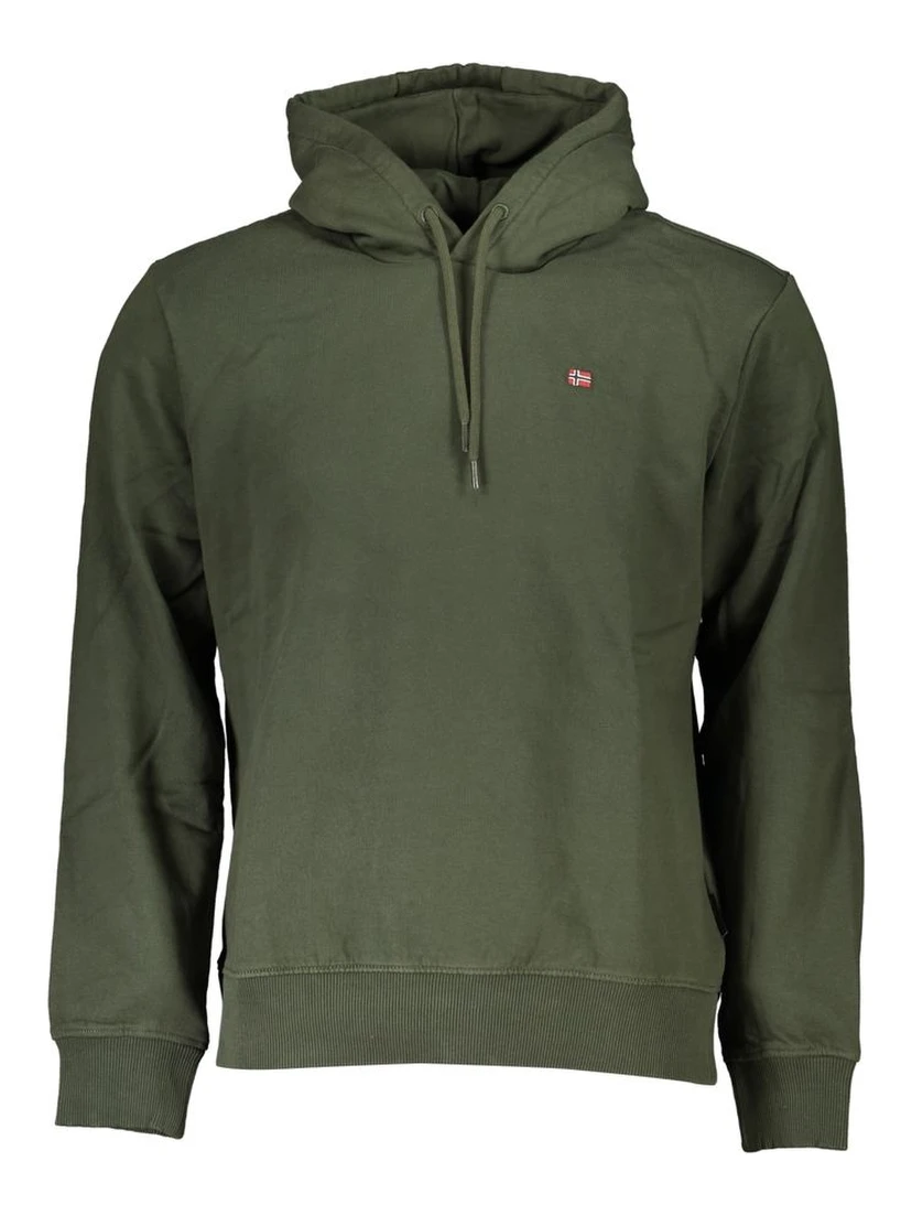 Green Cotton Sweatshirt