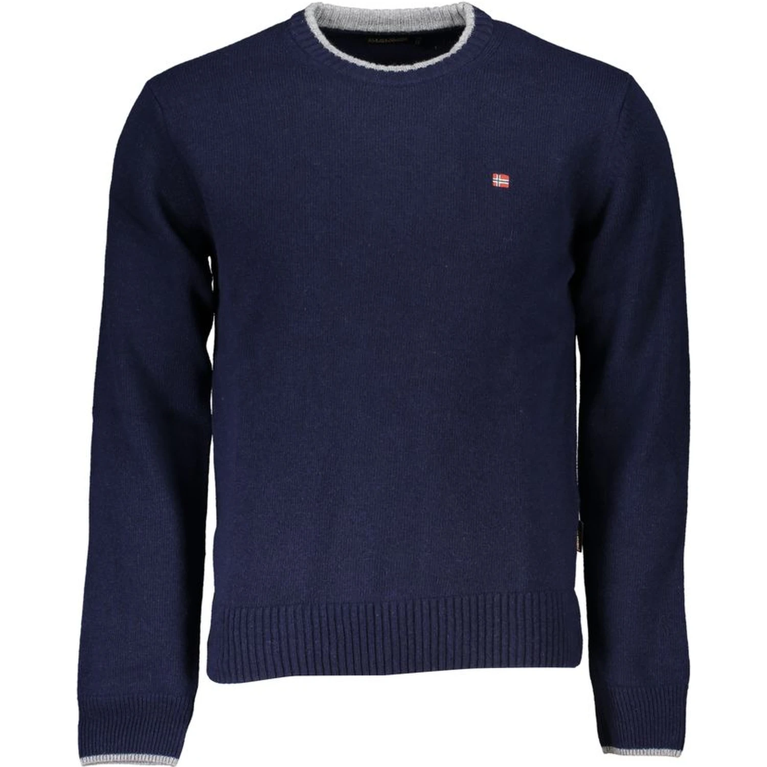 Blue Fabric Sweater