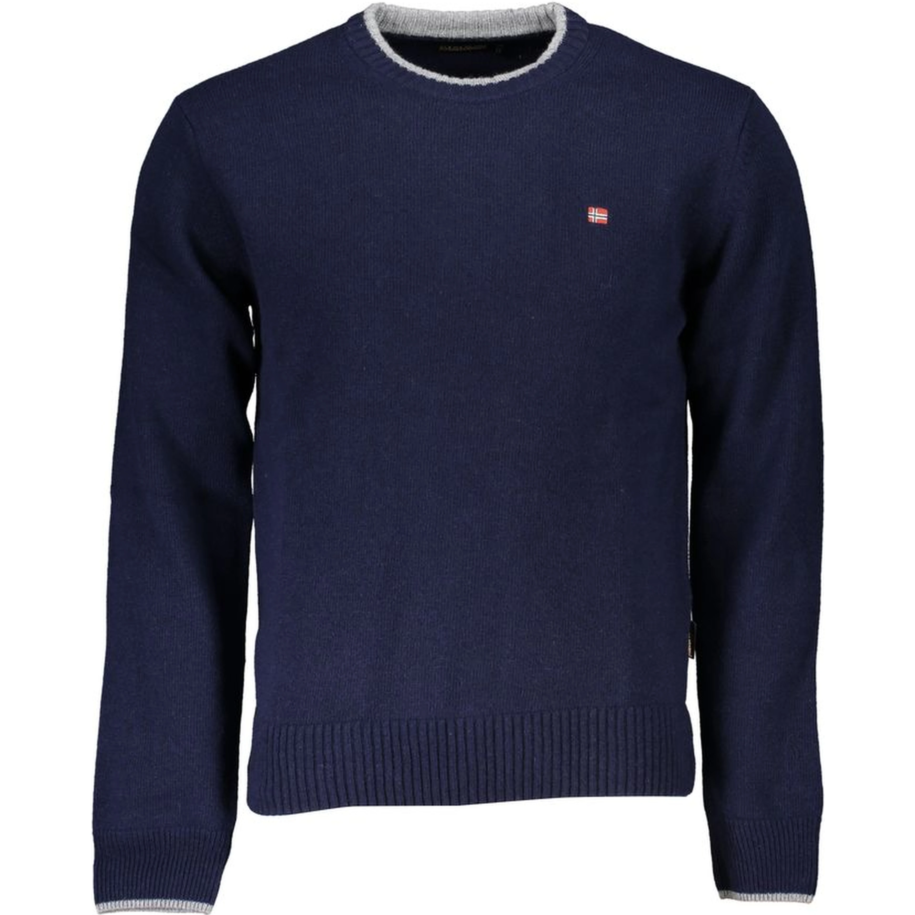 Blue Fabric Sweater