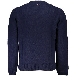 Blue Fabric Sweater
