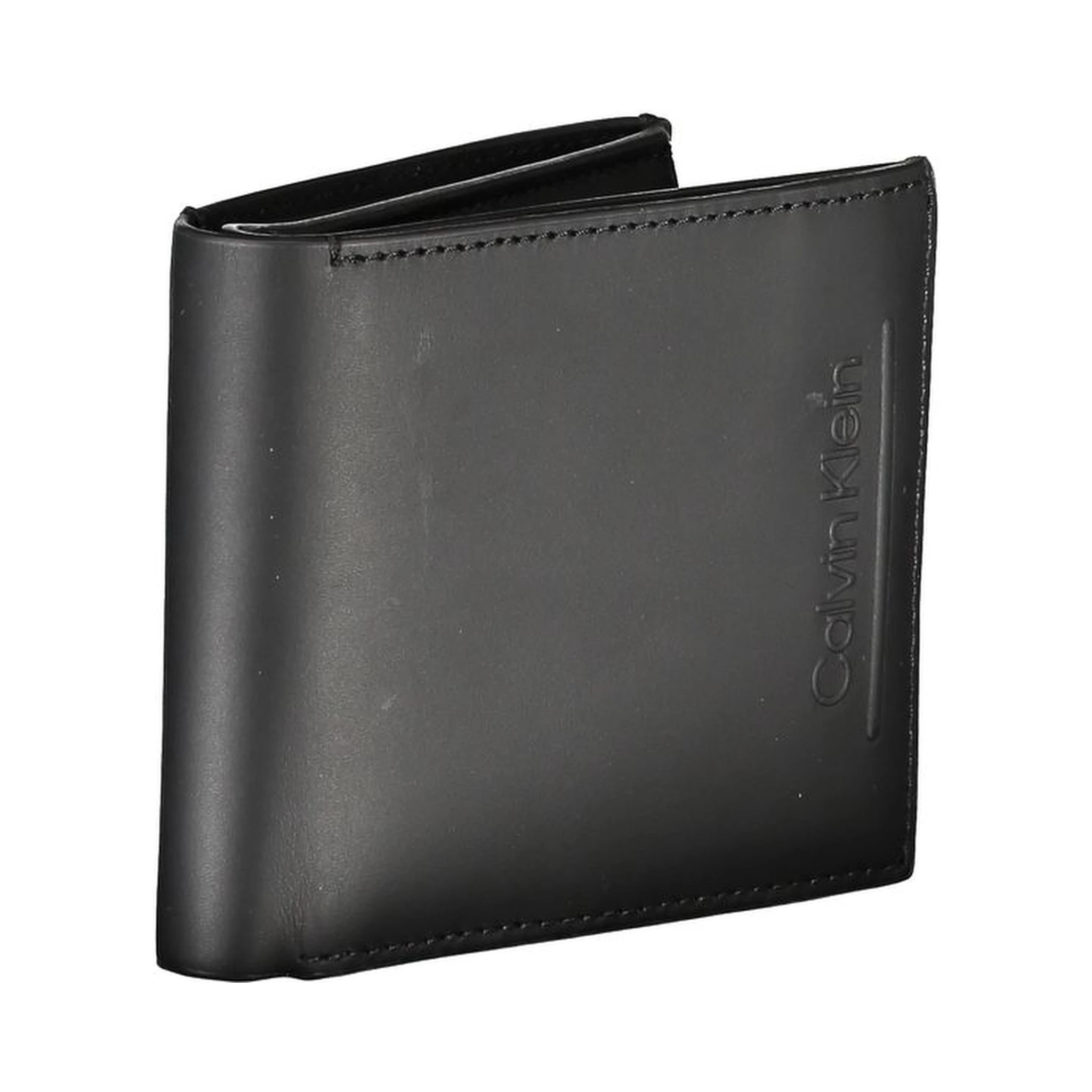 محفظة جلدية سوداء