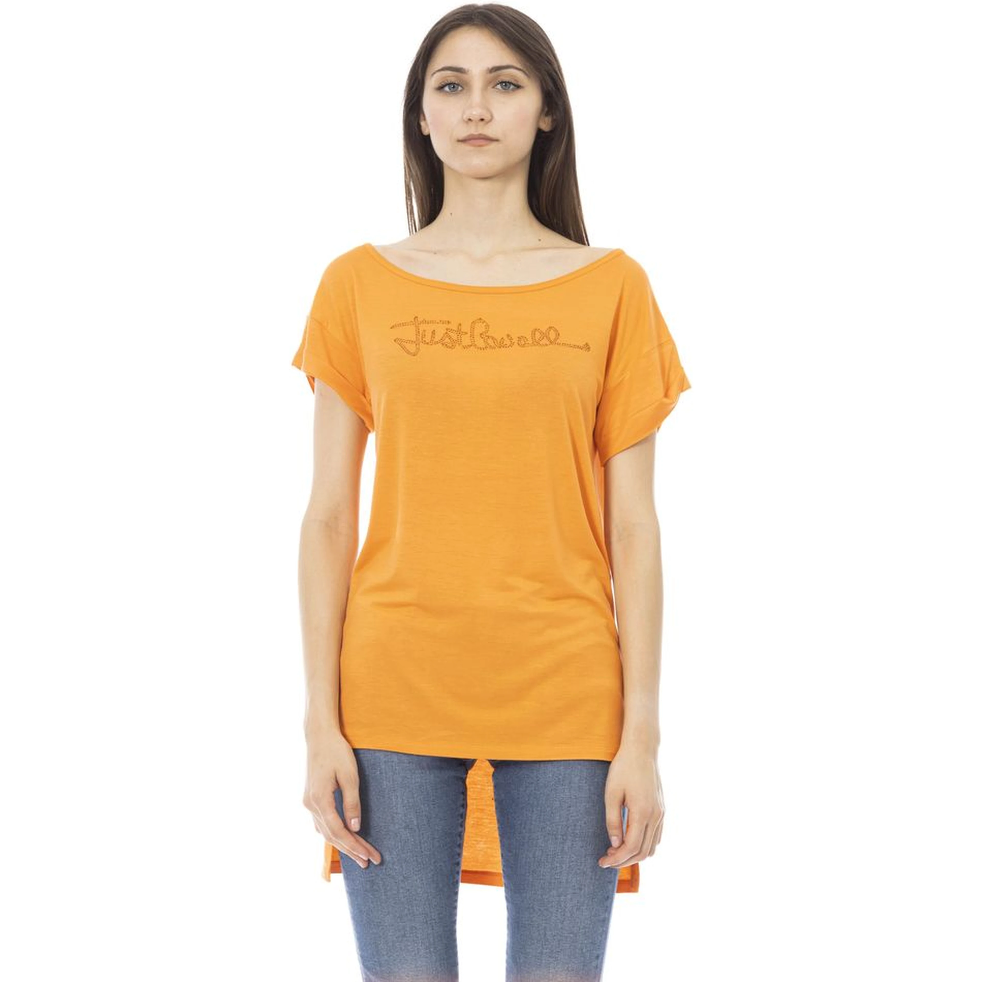 Orange Cotton T-Shirt