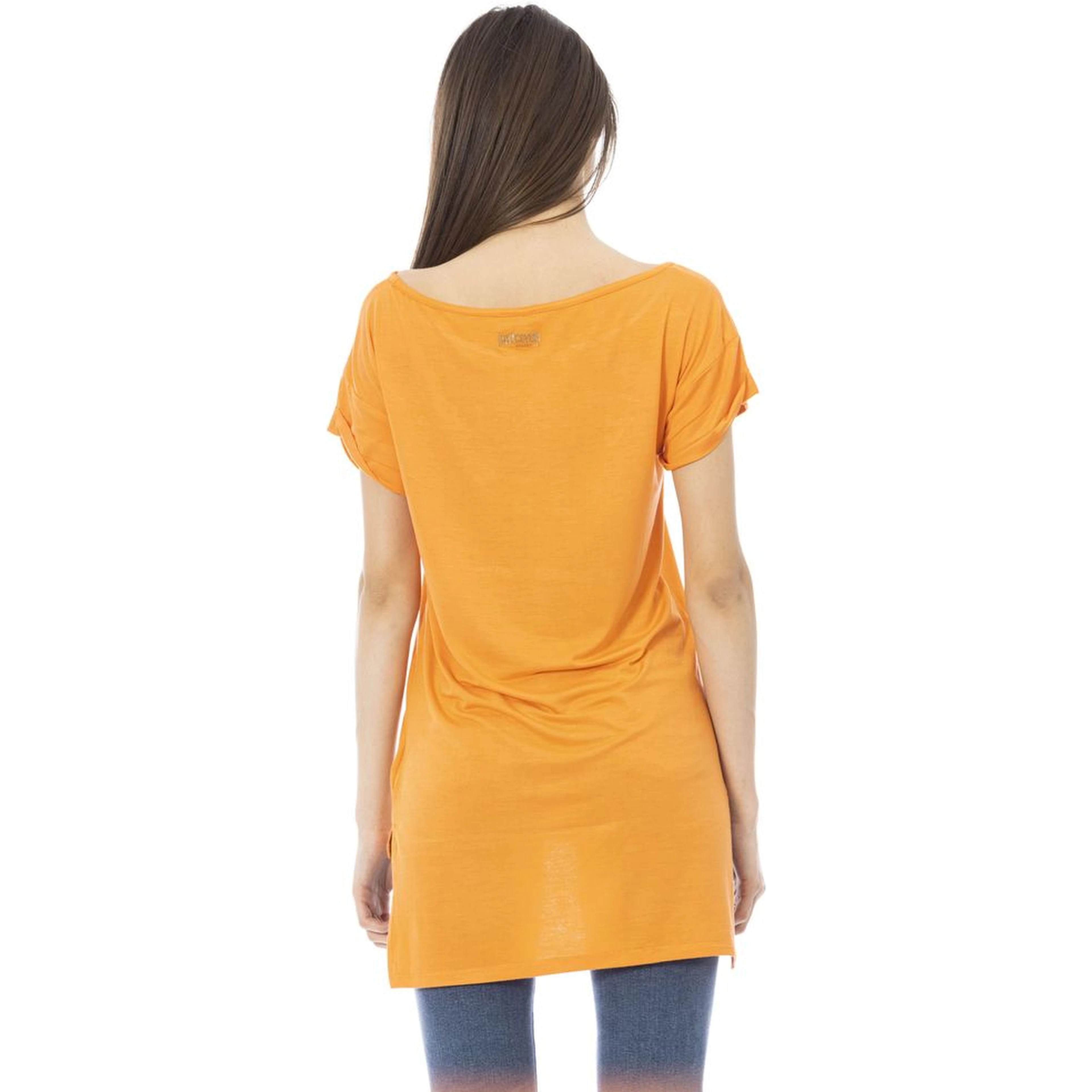 Orange Cotton T-Shirt