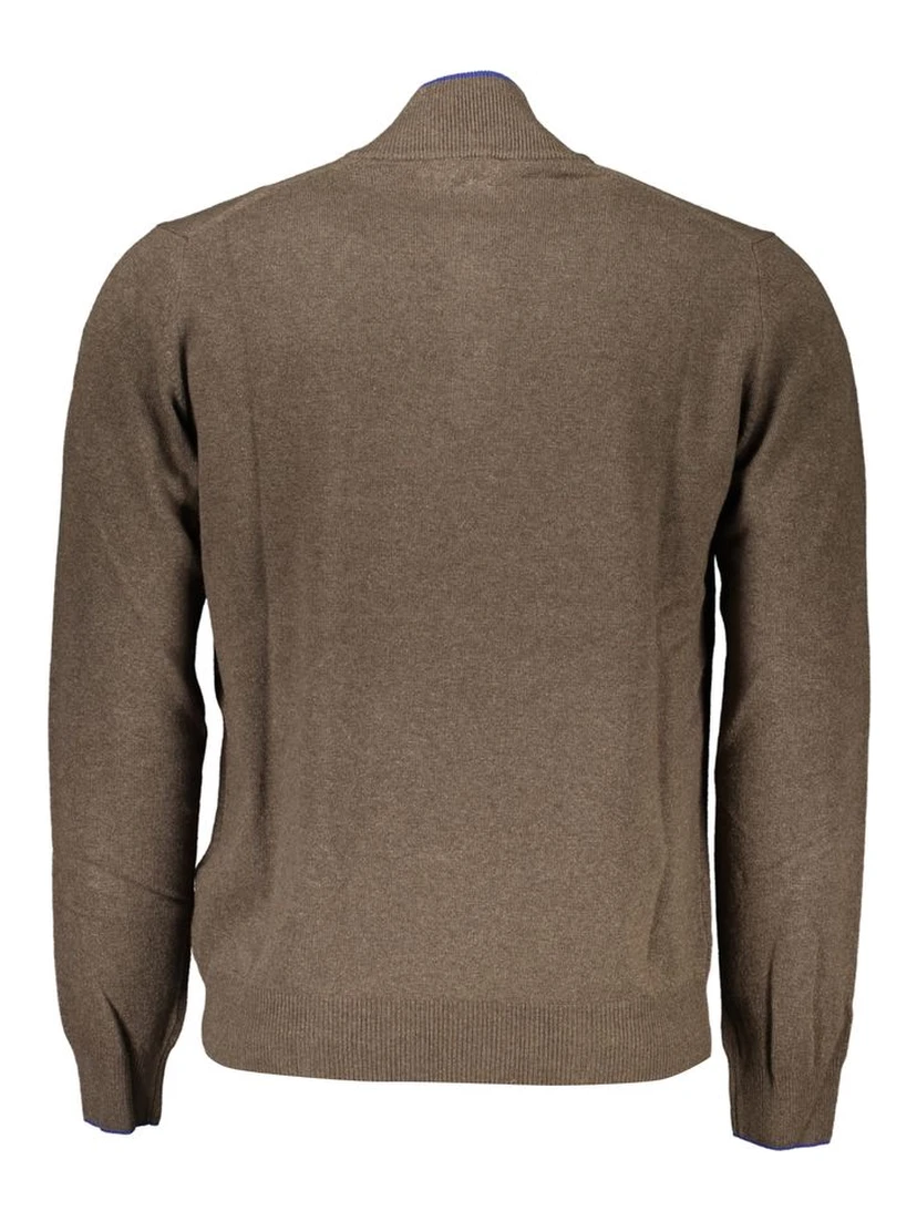 Brown Fabric Sweater