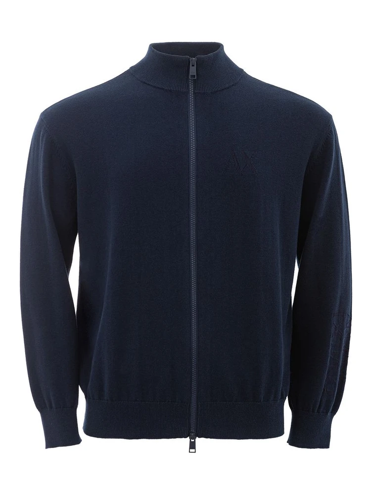 Blue Cotton Sweatshirt