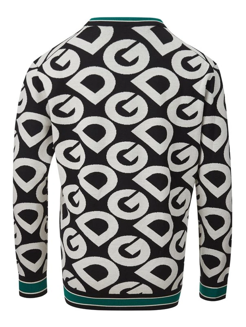 Black Cotton Sweatshirt