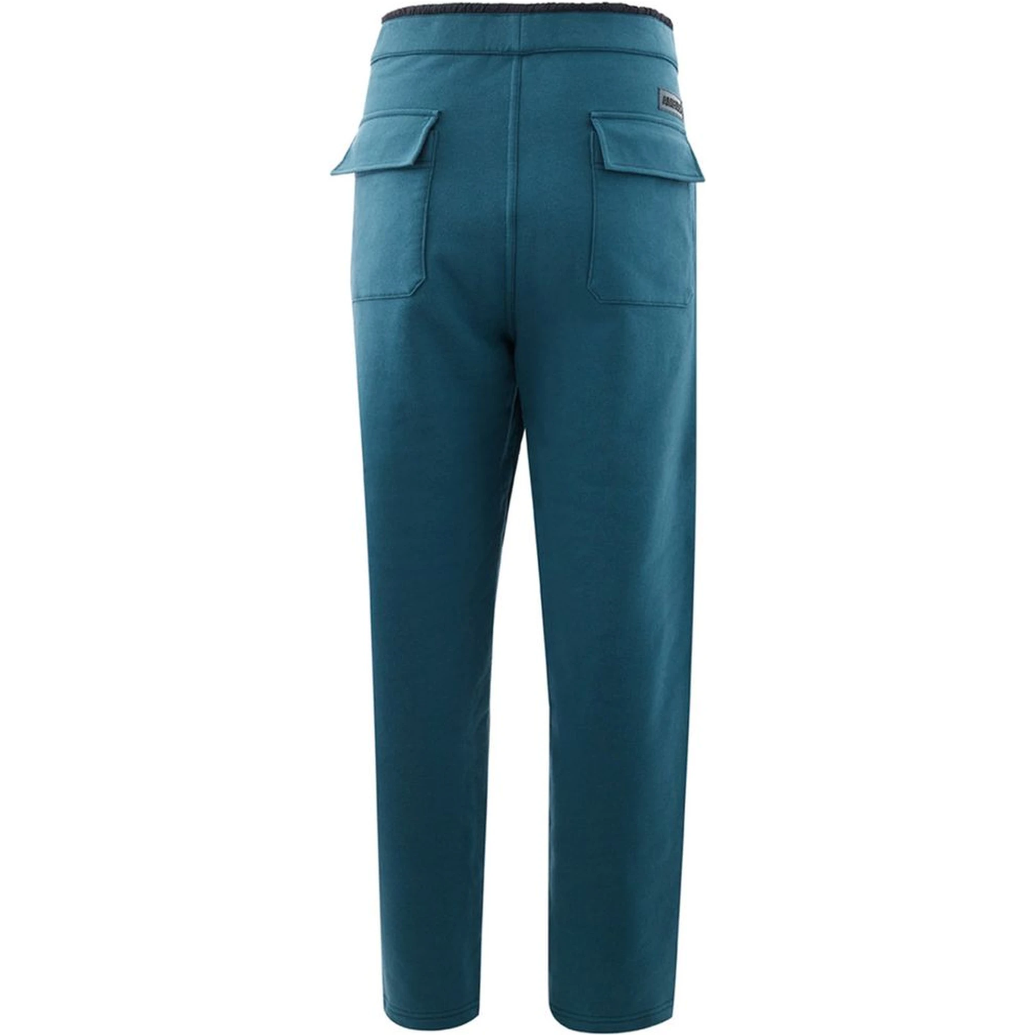 Blue Cotton Athletic Pants