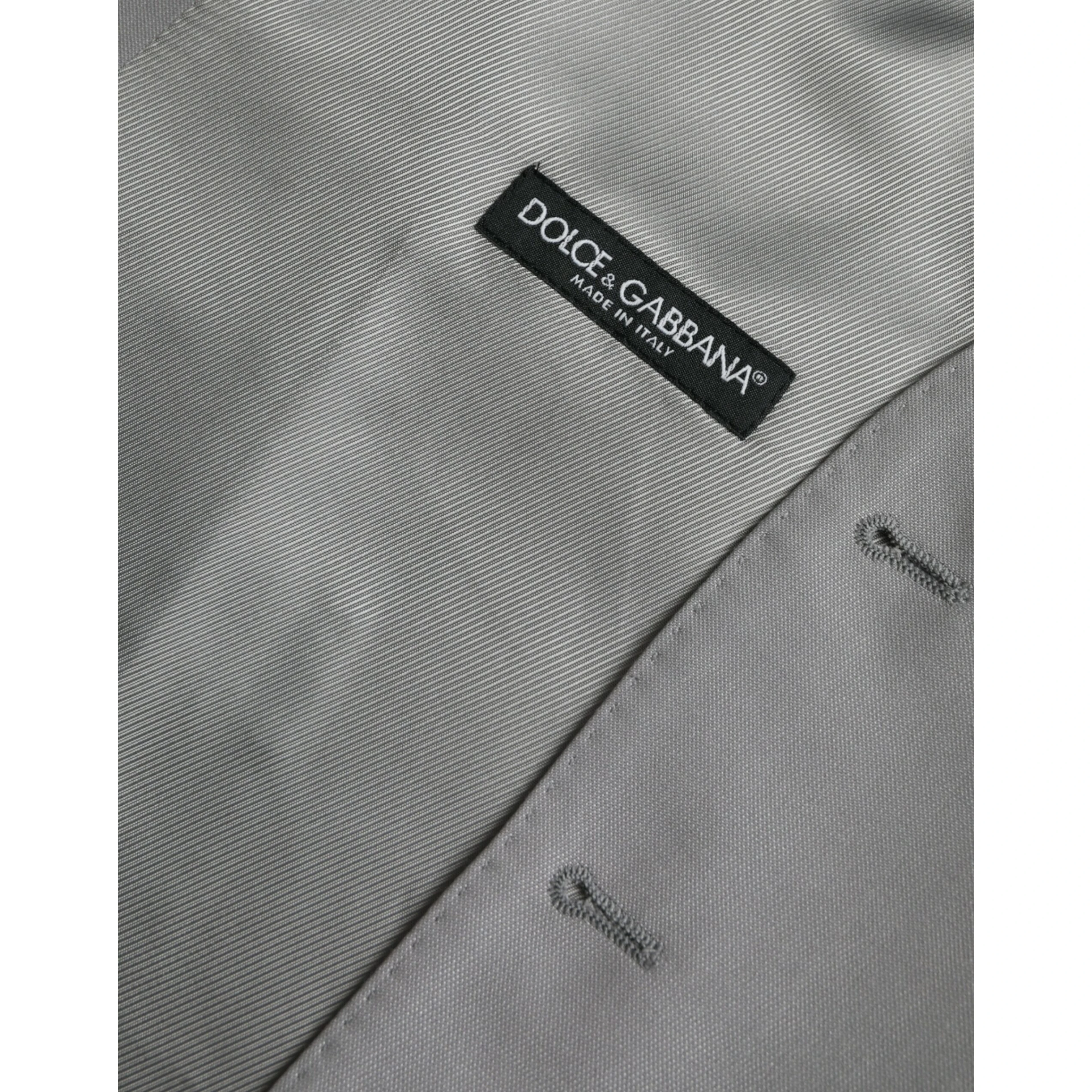 Light Gray Wool Formal Dress Waistcoat Vest