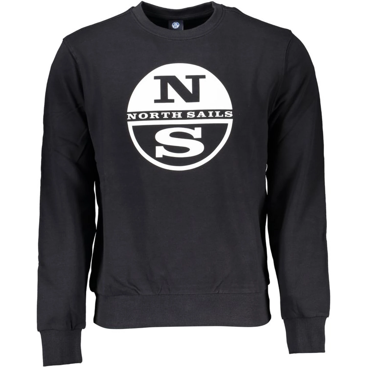 Black Cotton Sweatshirt