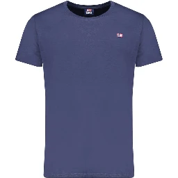 Blue Cotton T-Shirt