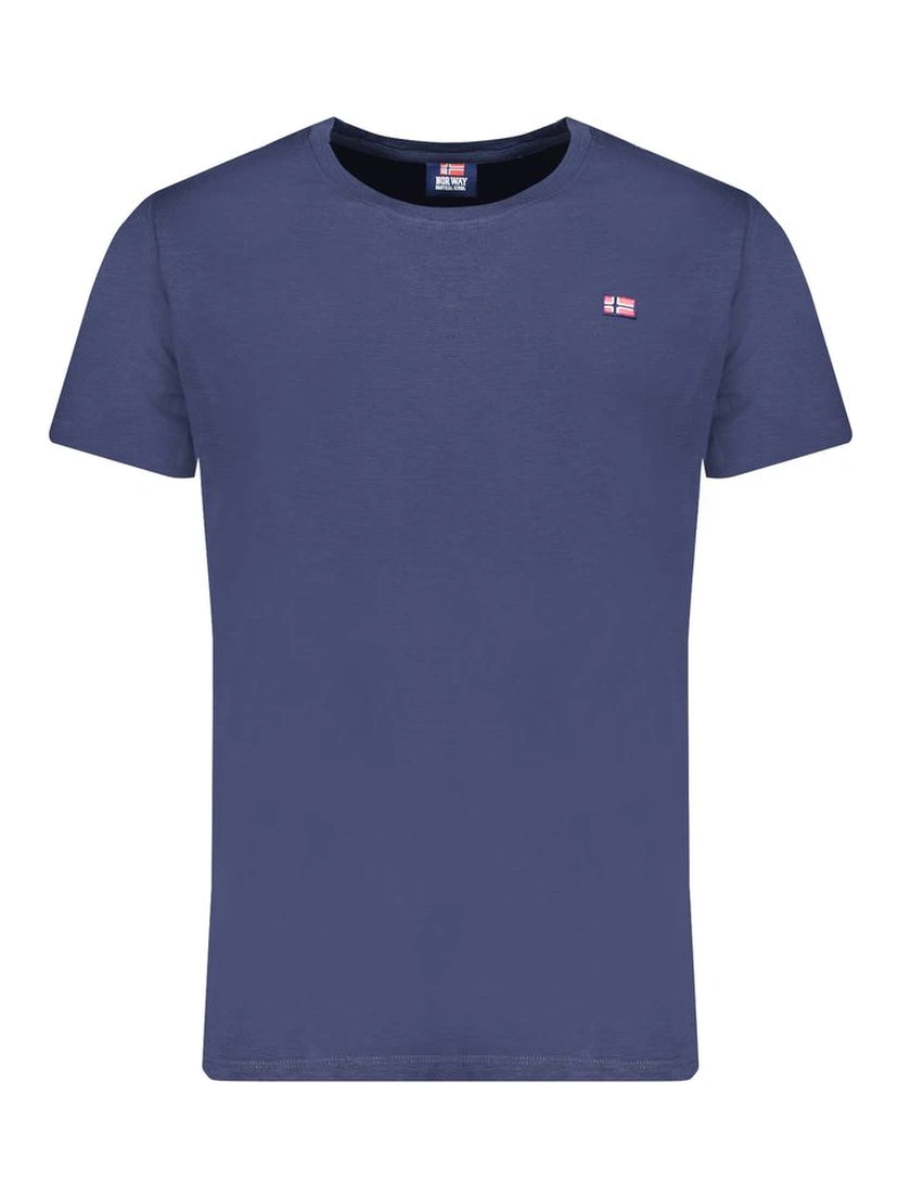 Blue Cotton T-Shirt