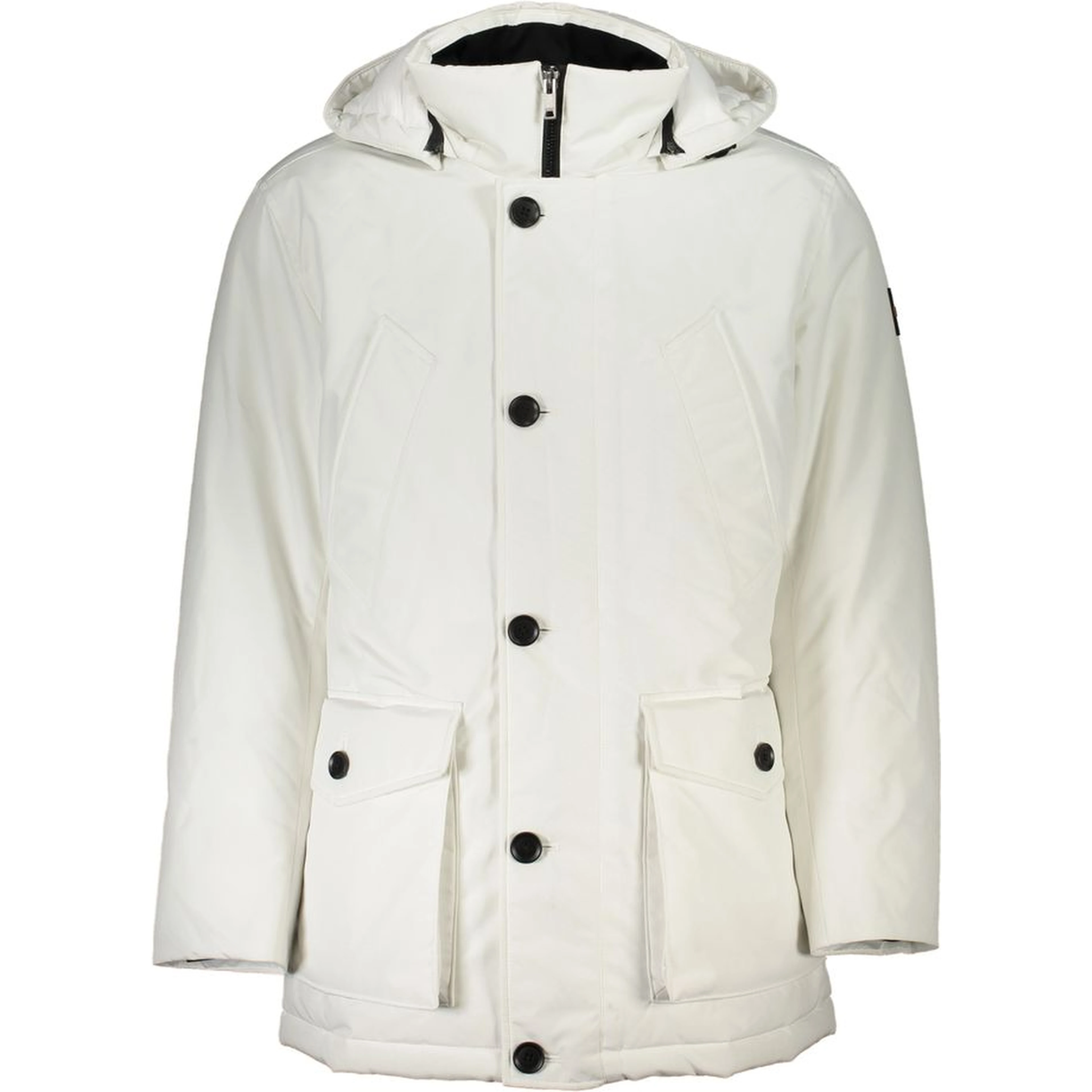 White Elastane Jacket