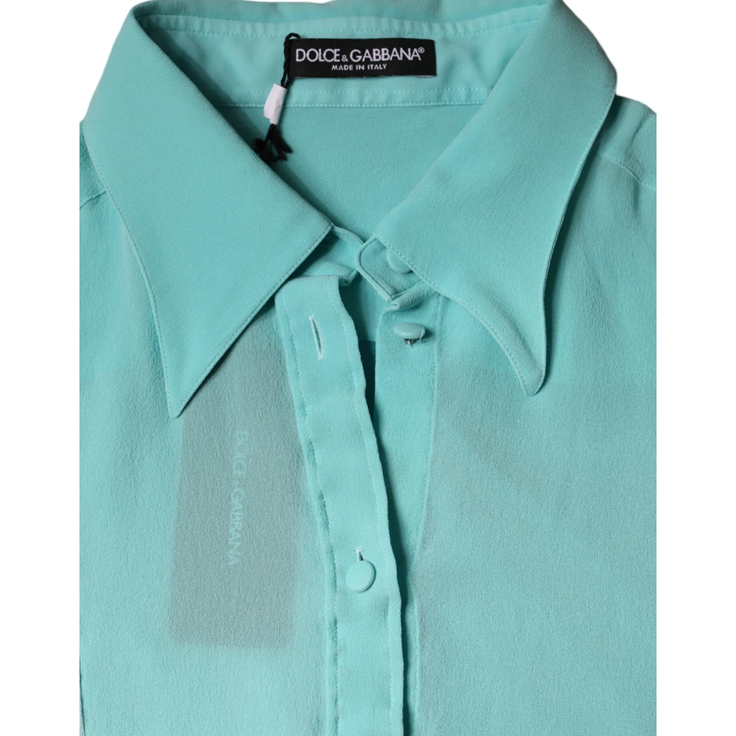 Multicolor Long Sleeve Button Blouse Top