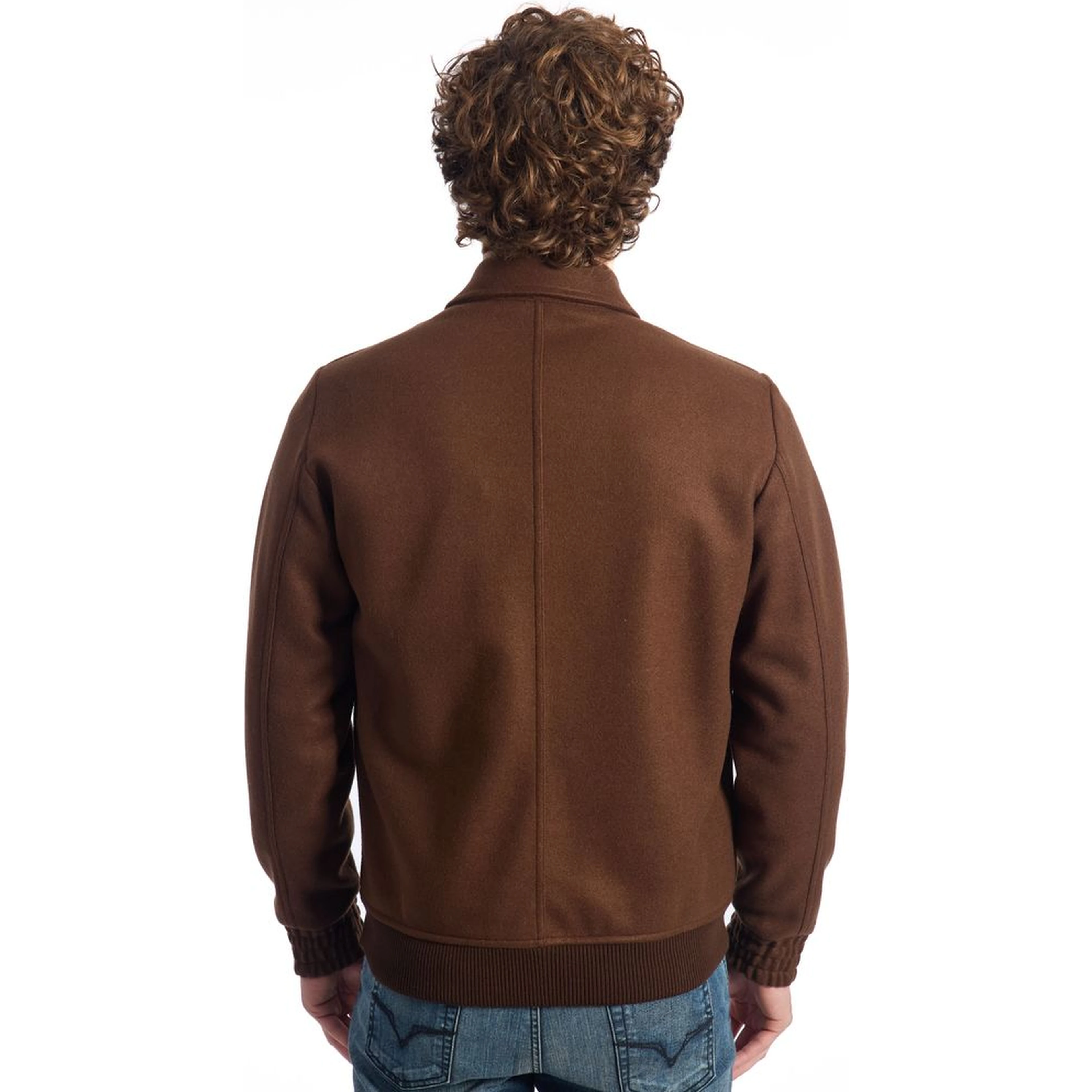 Brown Wool Jackets & Coat