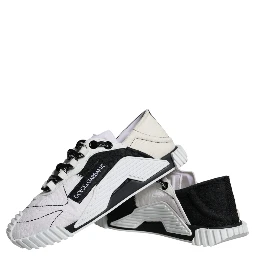White Black Low Top NS1 Sneakers Shoes