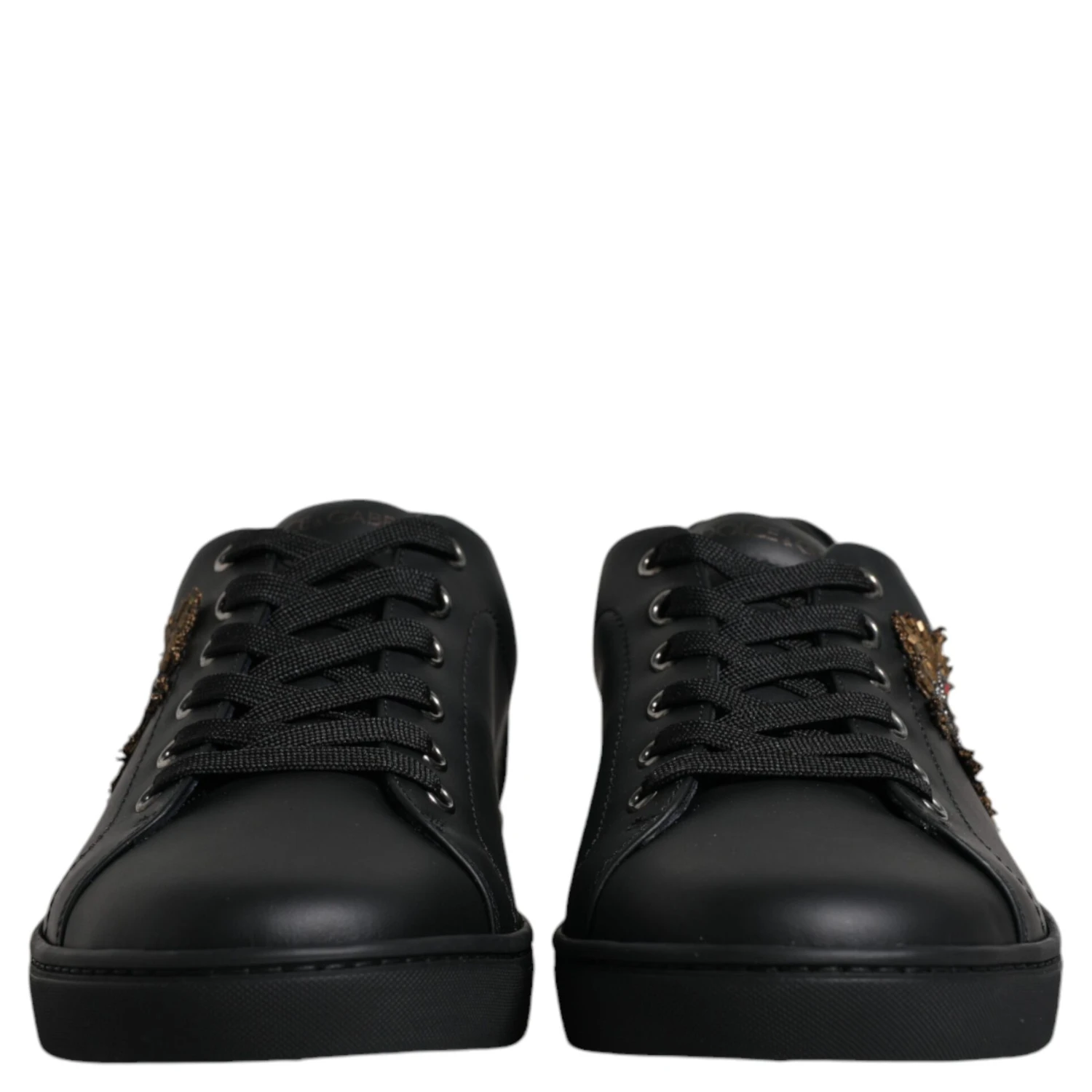 Black London Sacred Heart Men Sneakers Shoes