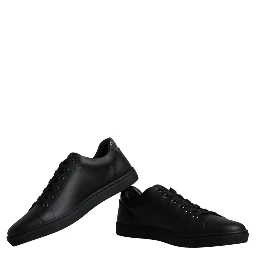Black London Sacred Heart Men Sneakers Shoes