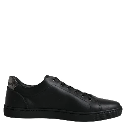 Black London Sacred Heart Men Sneakers Shoes