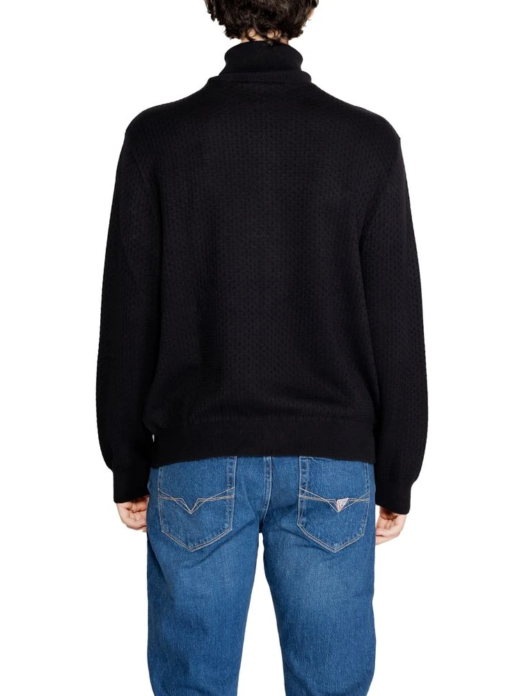 Black Cotton Turtleneck alternative