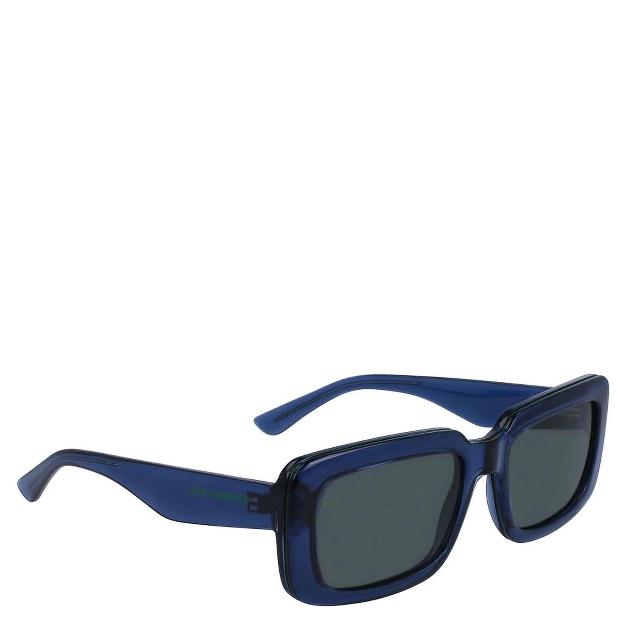 Blue Injected Sunglasses