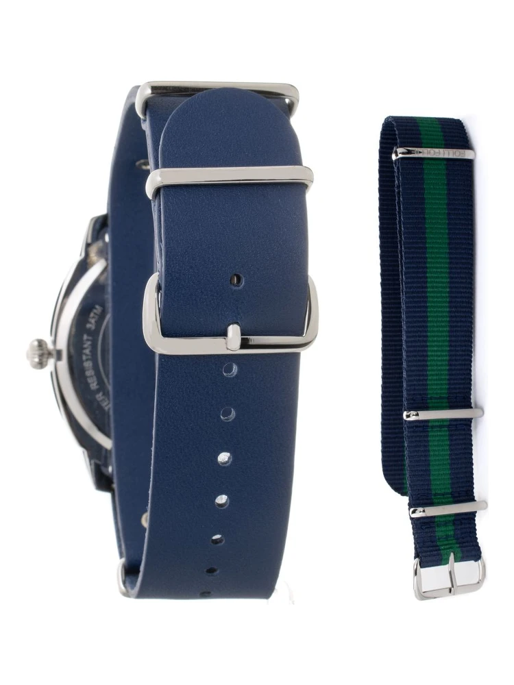 Blue Leather Dress Watch alternative