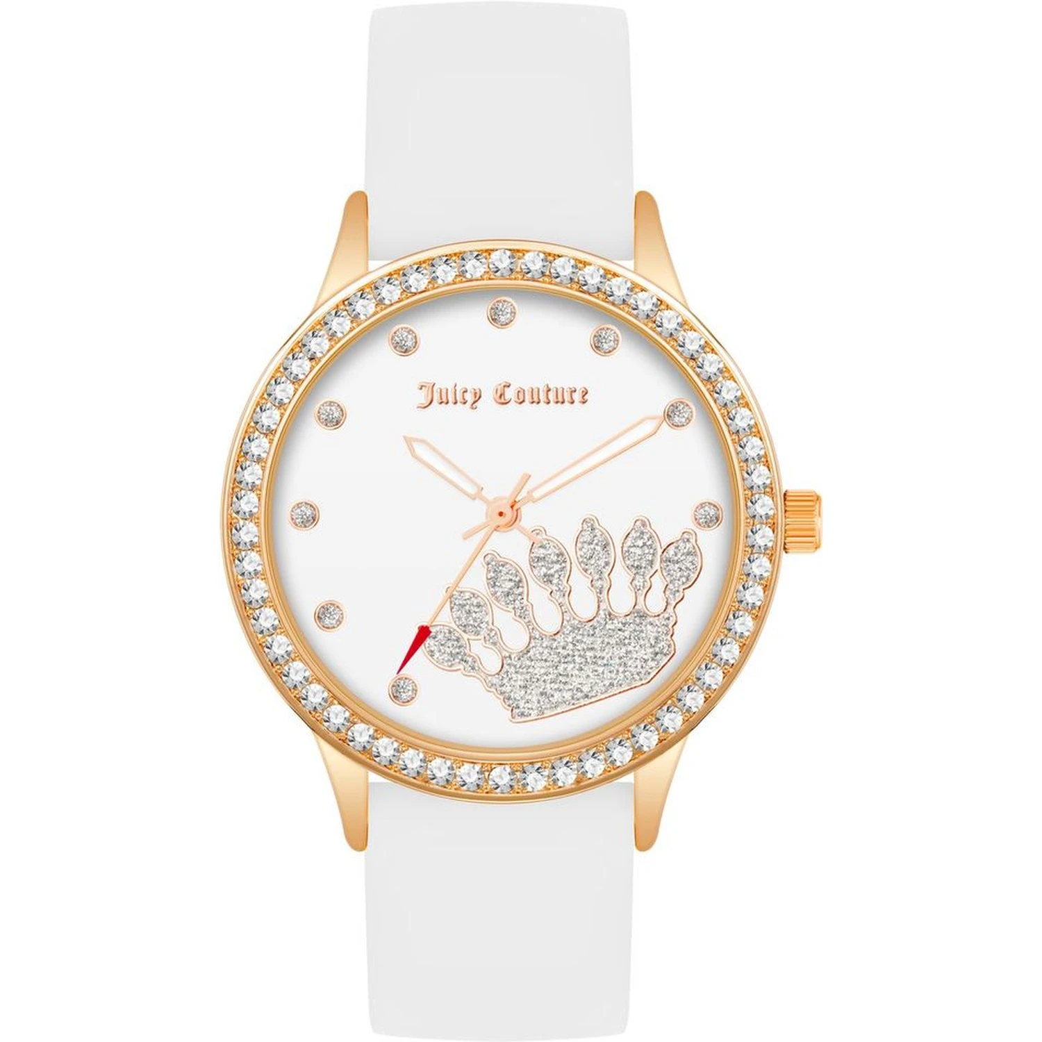 White Synthetic Dress Watch