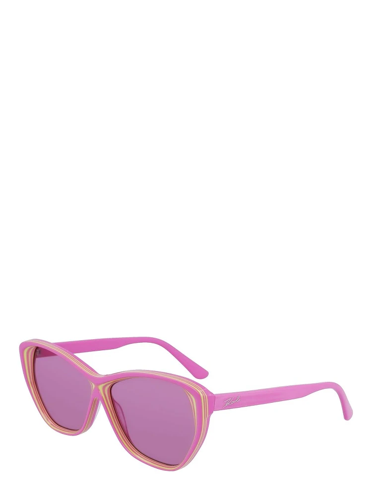 Multicolor Acetate Sunglasses