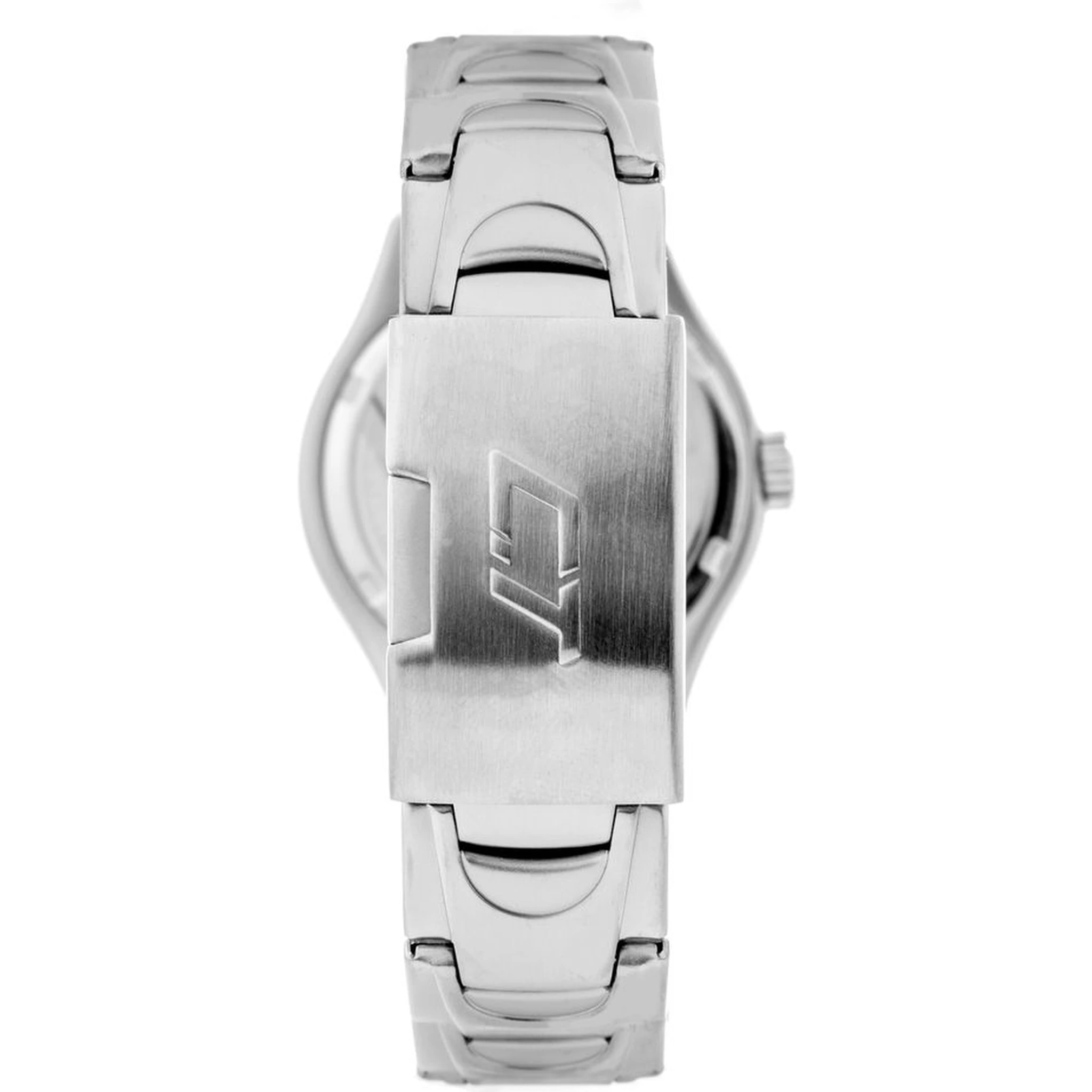 Gray Stainless Steel Bracelet Watch