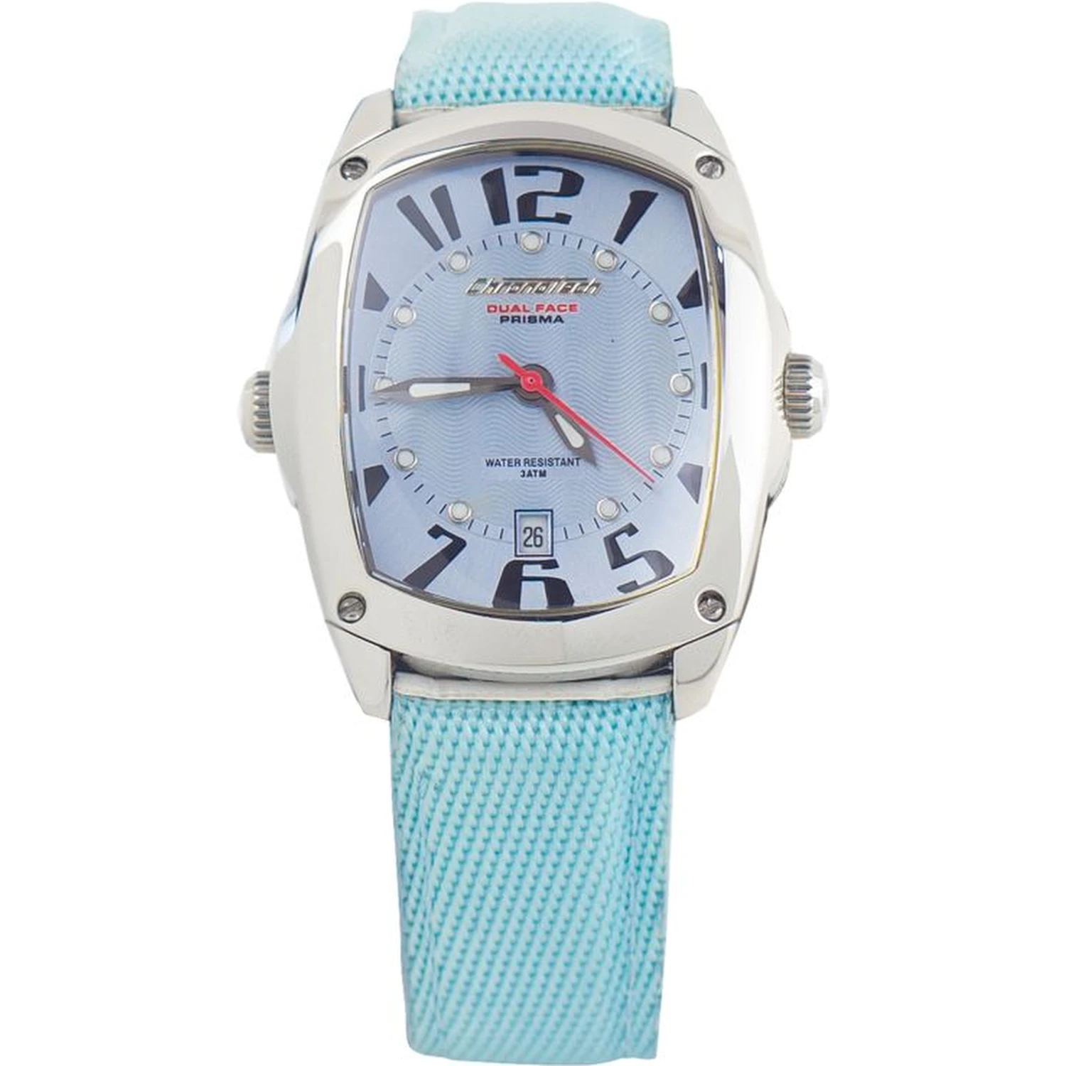 Blue Leather Dress Watch