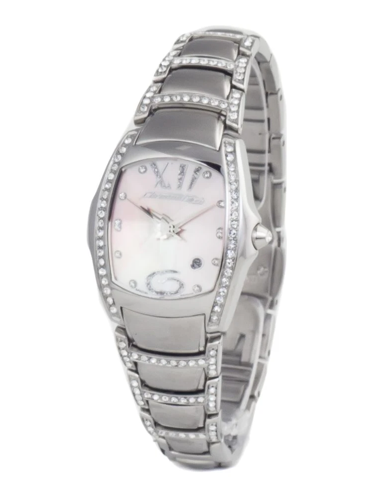 Silver Stainless Steel Dress Watch