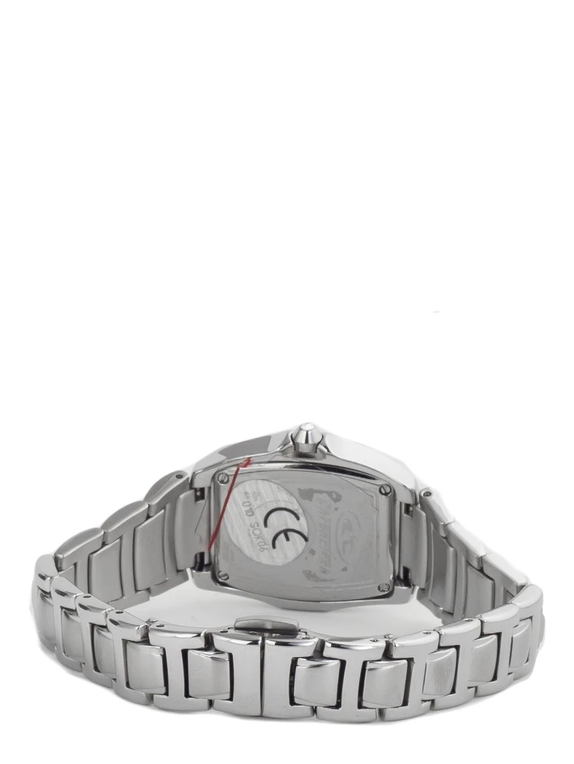 ساعة يد رسمية من الفولاذ المقاوم للصدأ الفضي