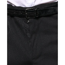 Black Wool Men Formal Dress Pants