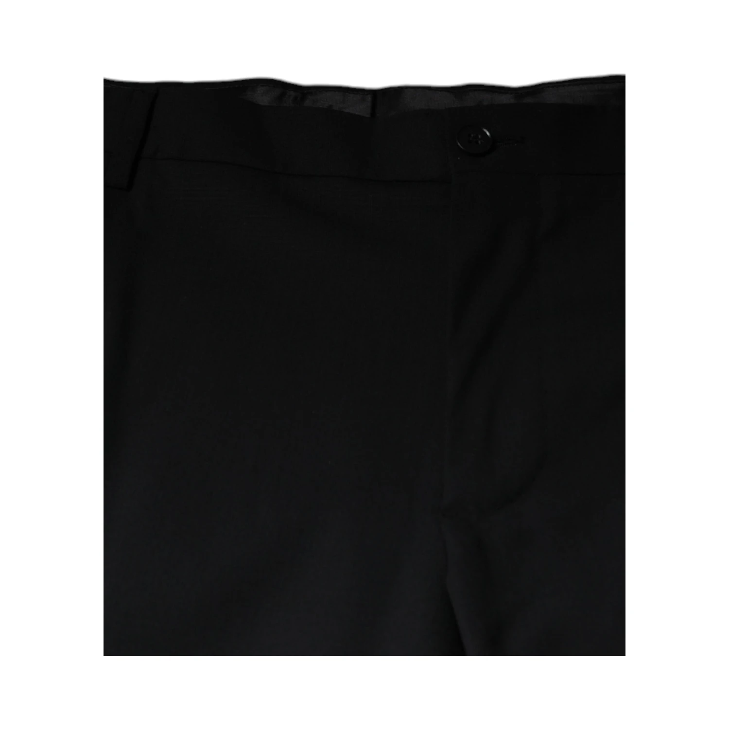 Black Wool Men Formal Dress Pants